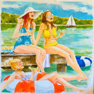 Women and Wine Paintings