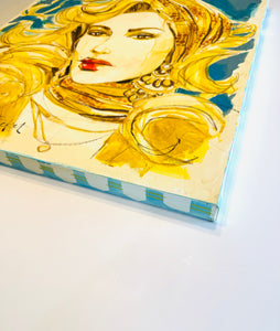 I’m The Golden Ticket Original Painting