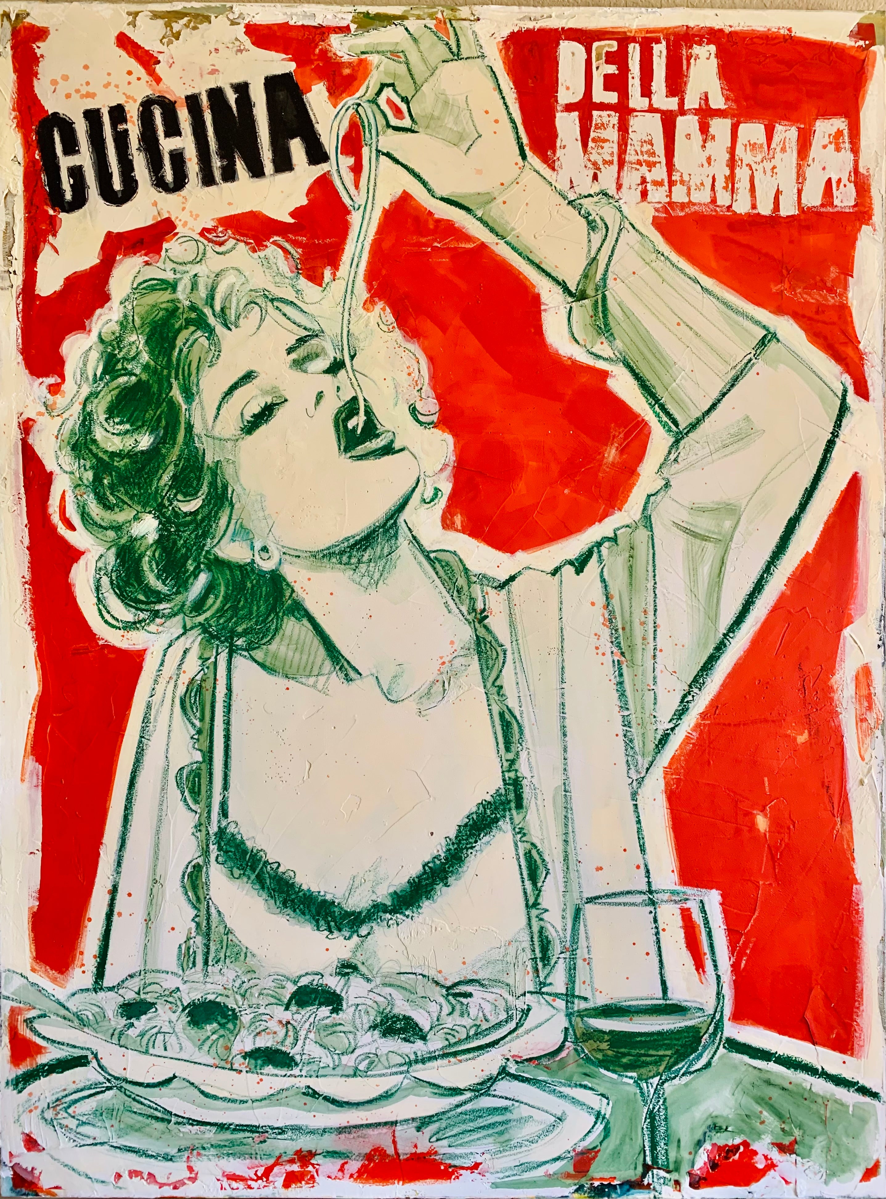 Mama’s Kitchen Original Painting