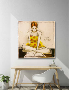 Read Good Books Original Painting