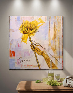 Servir (be of Service) Original Painting