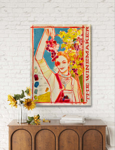 The Winemaker Original Painting