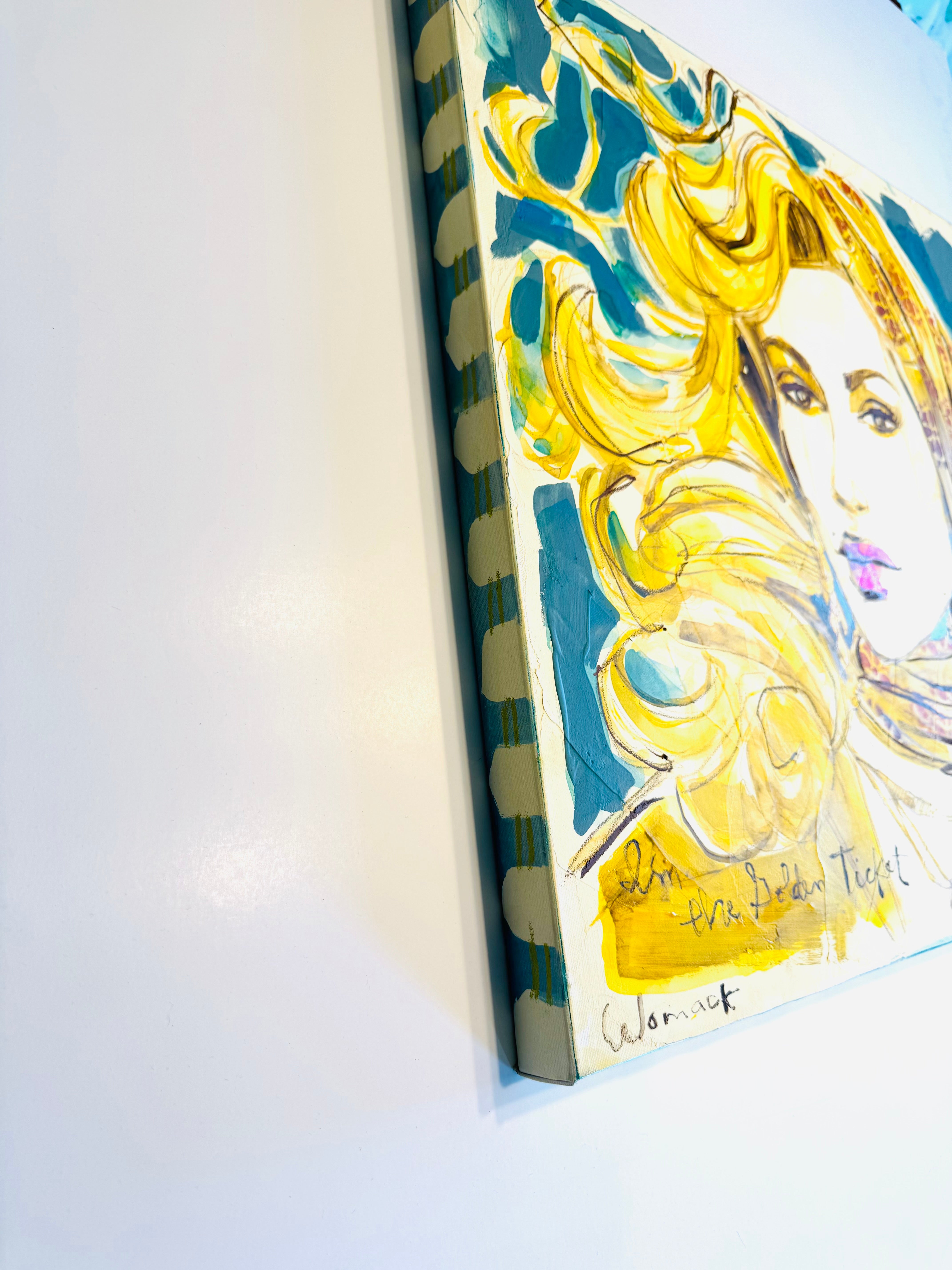I’m The Golden Ticket Original Painting