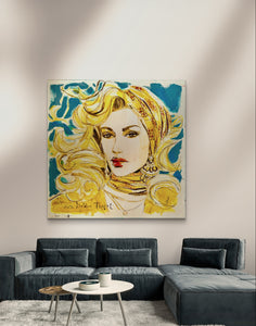 I’m The Golden Ticket Original Painting