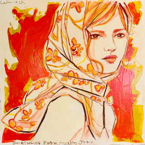Sometimes FOMO, Mostly JOMO Original Painting