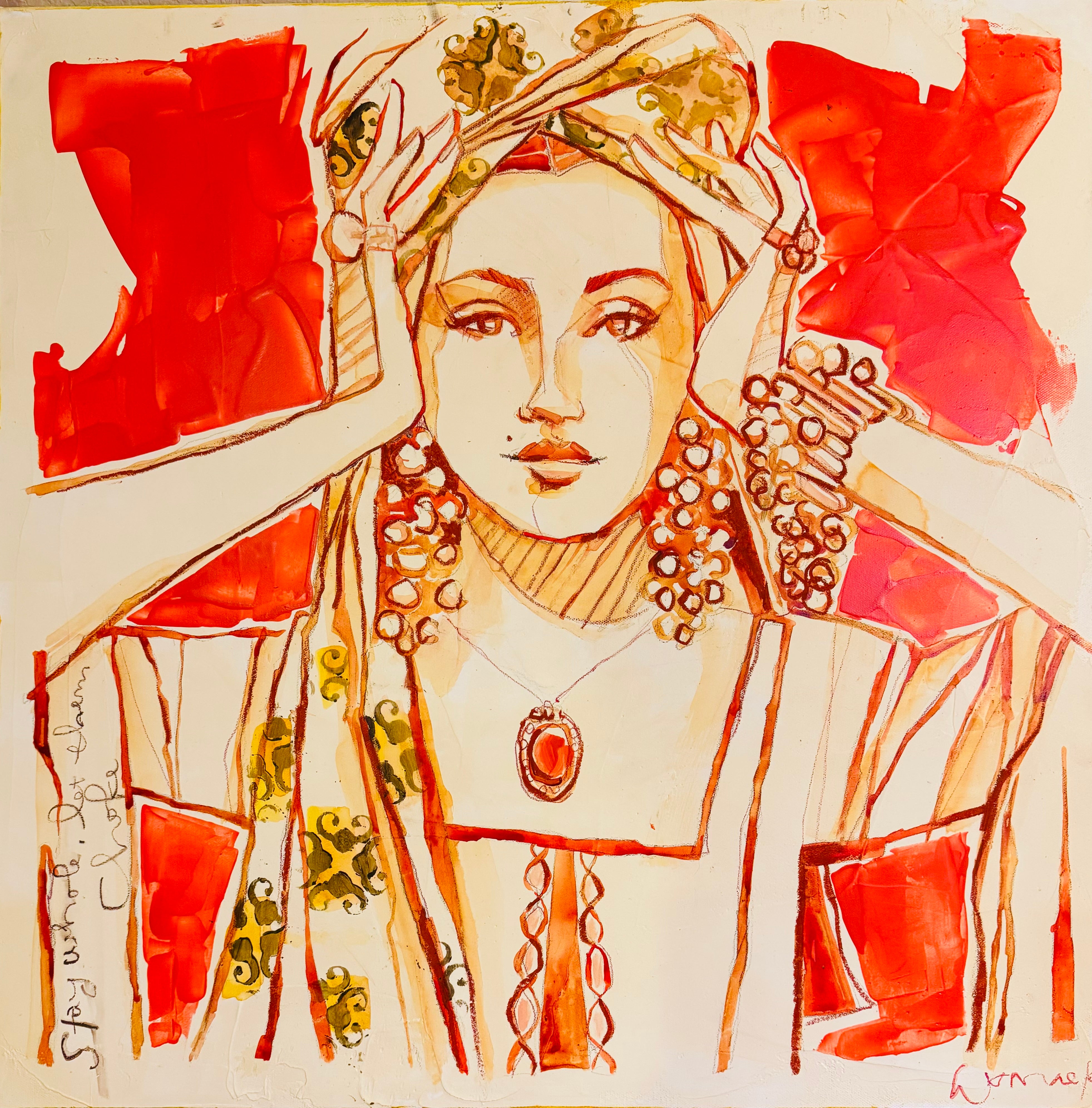 Stay Whole, Let Them Choke Original Painting