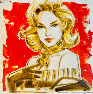 More Fun Than an Eightball Original Painting