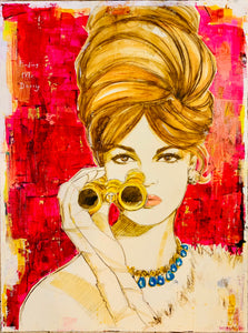 SOLD Finding Mr.Darcy Original Painting