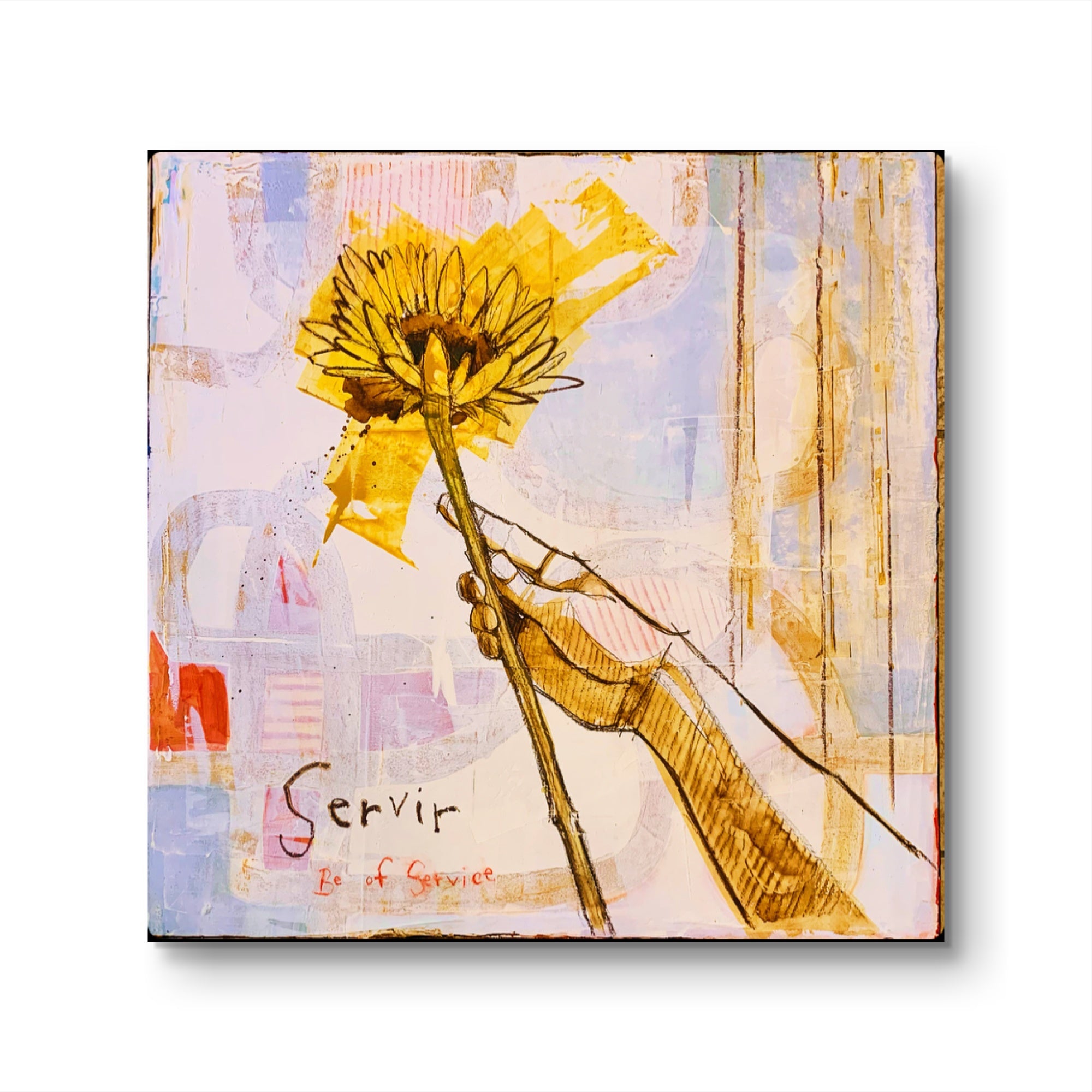 Servir (be of Service) Original Painting