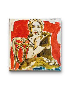Everything I Love is Illegal, Expensive or Completely Unacceptable Original Painting