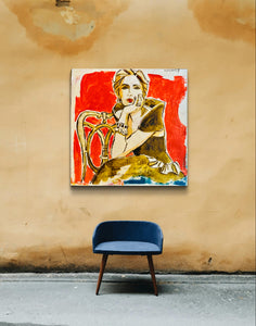 Everything I Love is Illegal, Expensive or Completely Unacceptable Original Painting