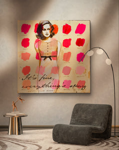 SOLD Everything’s Okay Original Painting