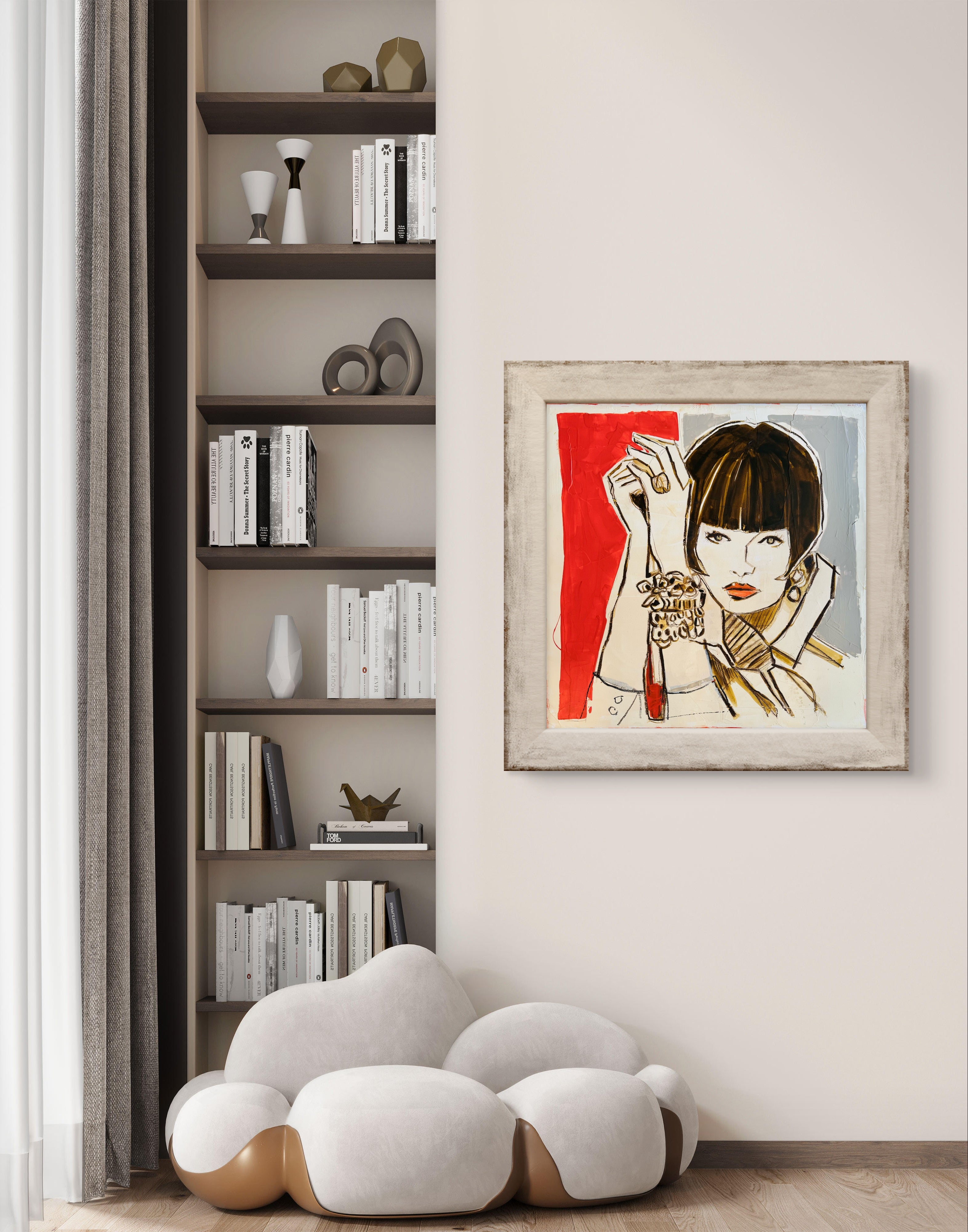 Mostly Underwhelmed Original Painting