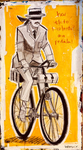 SOLD You Wanted a Bike, Now Ride It Original Painting