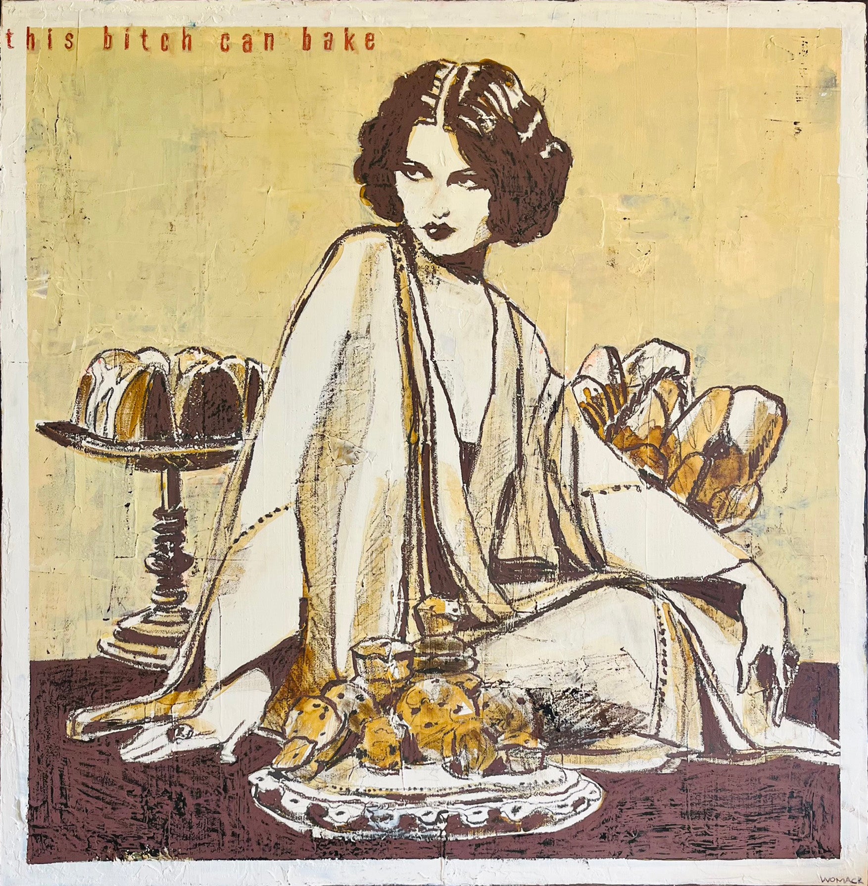 This Bitch Can Bake Print