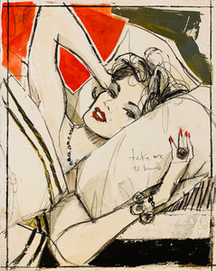 Take me to Brunch Original Painting