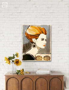 Bunch of Whores Original Painting