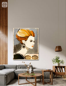 Bunch of Whores Original Painting