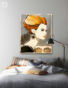 Bunch of Whores Original Painting