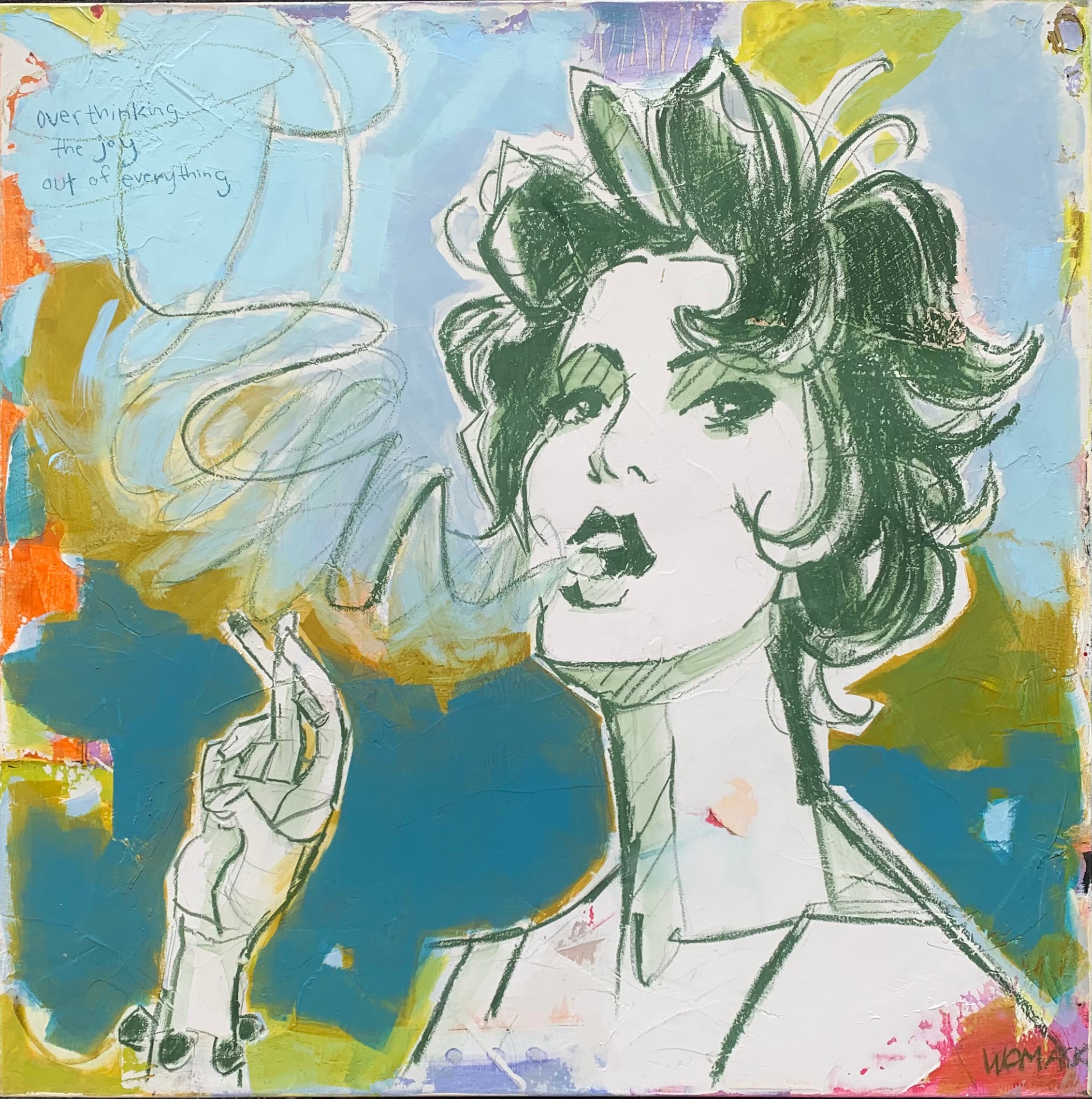 Overthinking the Joy out of Everything Print