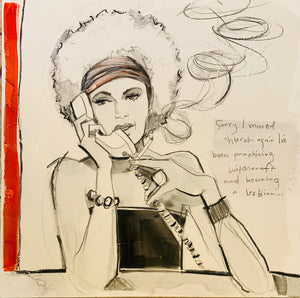I’ve Been Busy Original Painting