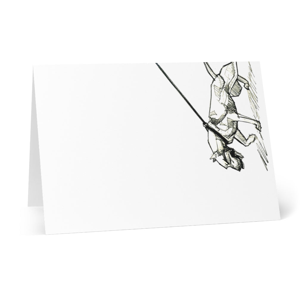 Do it in Stilettos or not at all Greeting Cards (8 pcs)