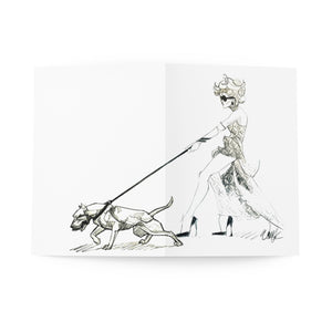 Do it in Stilettos or not at all Greeting Cards (8 pcs)