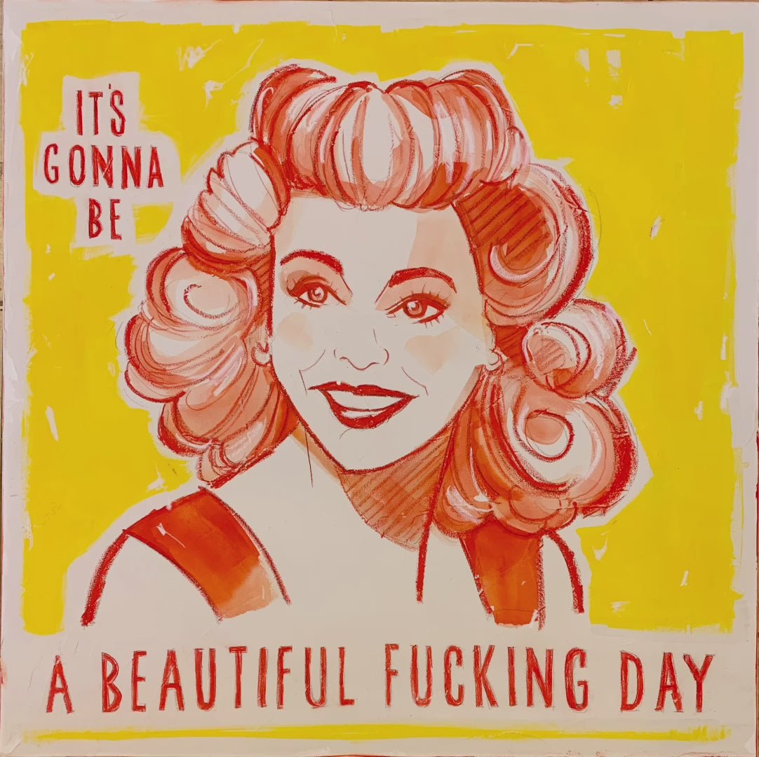 SOLD Miss Sunshine Original Painting