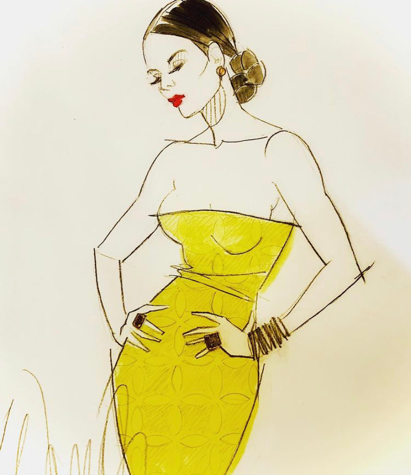 It was all Yellow print