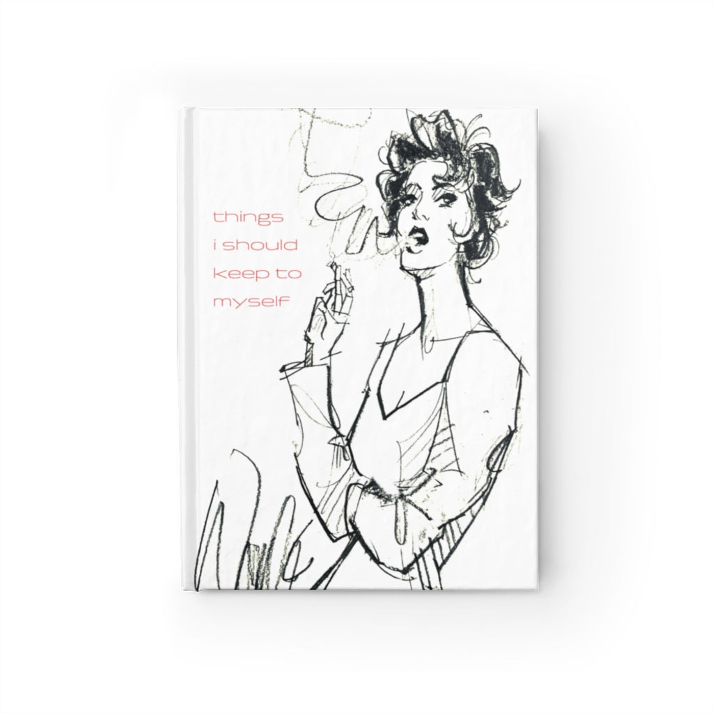 Things I should keep to myself (Journal - Ruled Line)