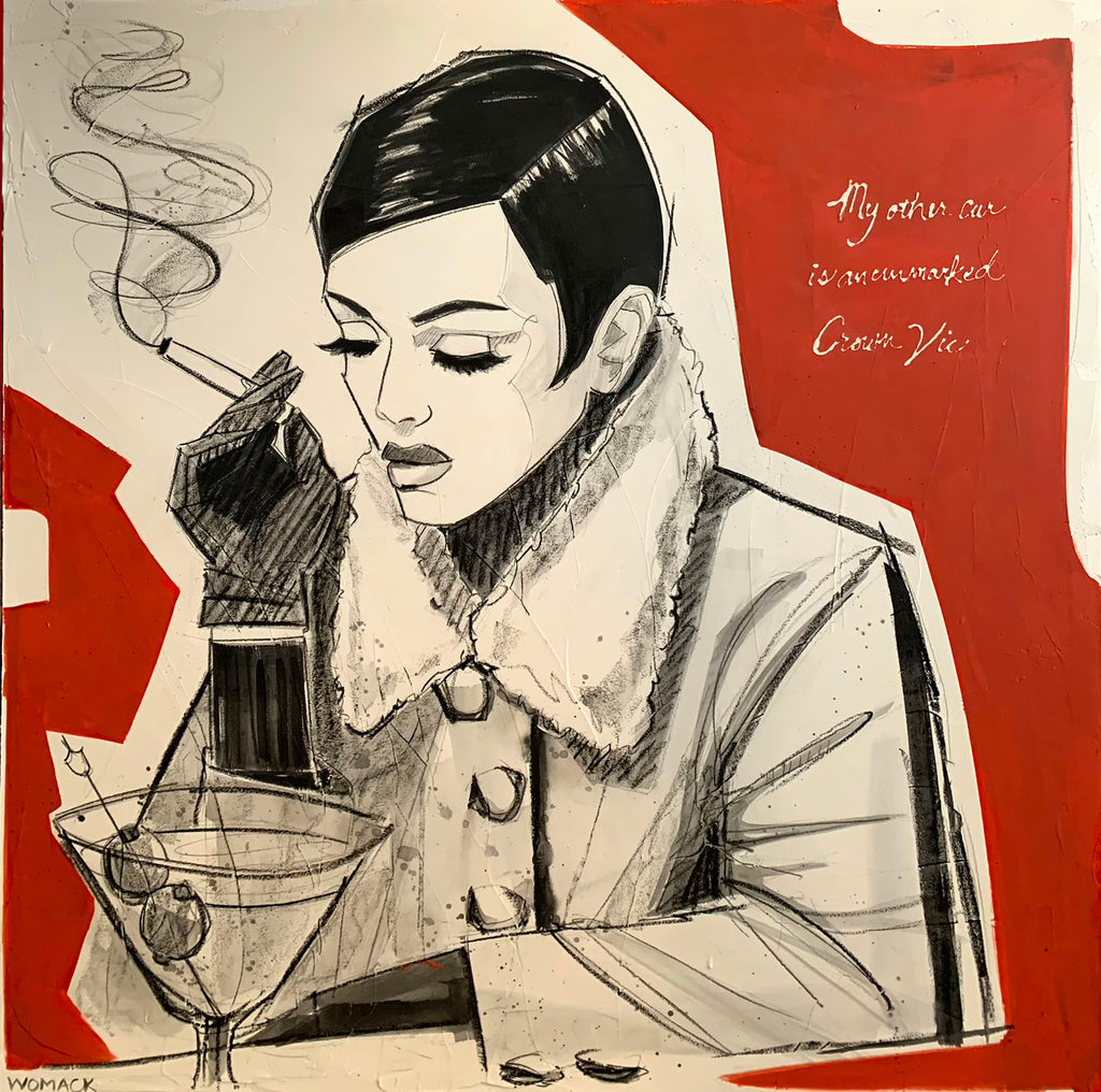 Crown Vic Print Womack Studio Shop