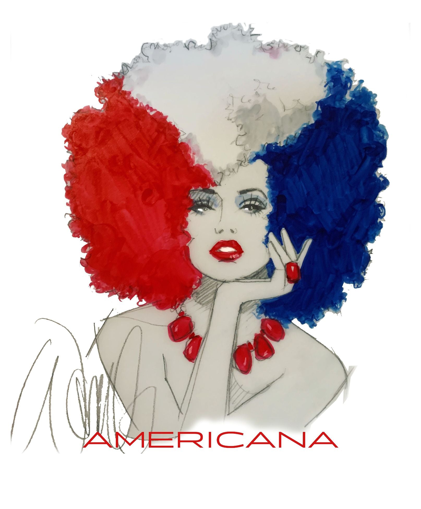Americana Tee