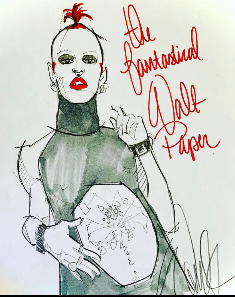 Walt Paper print