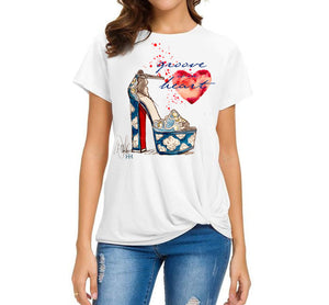 Groove is in the Heart Tee