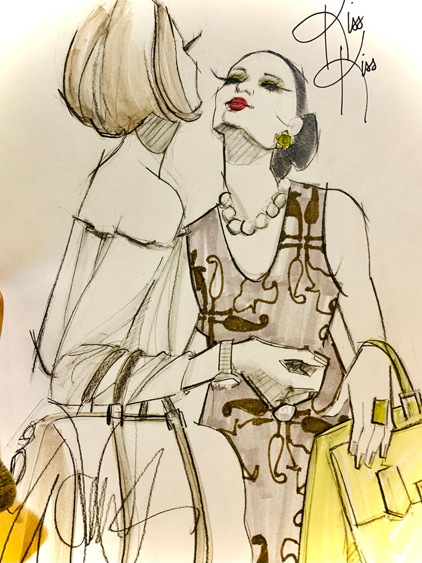 Kiss Kiss Original Sketch