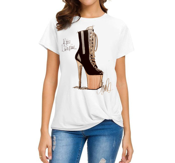Kitty Likes Pain Tee