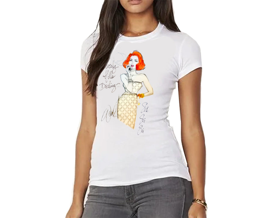 Shi Shi Shi Fitted Tee