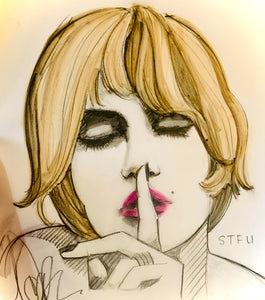 Shhhh... Original Sketch