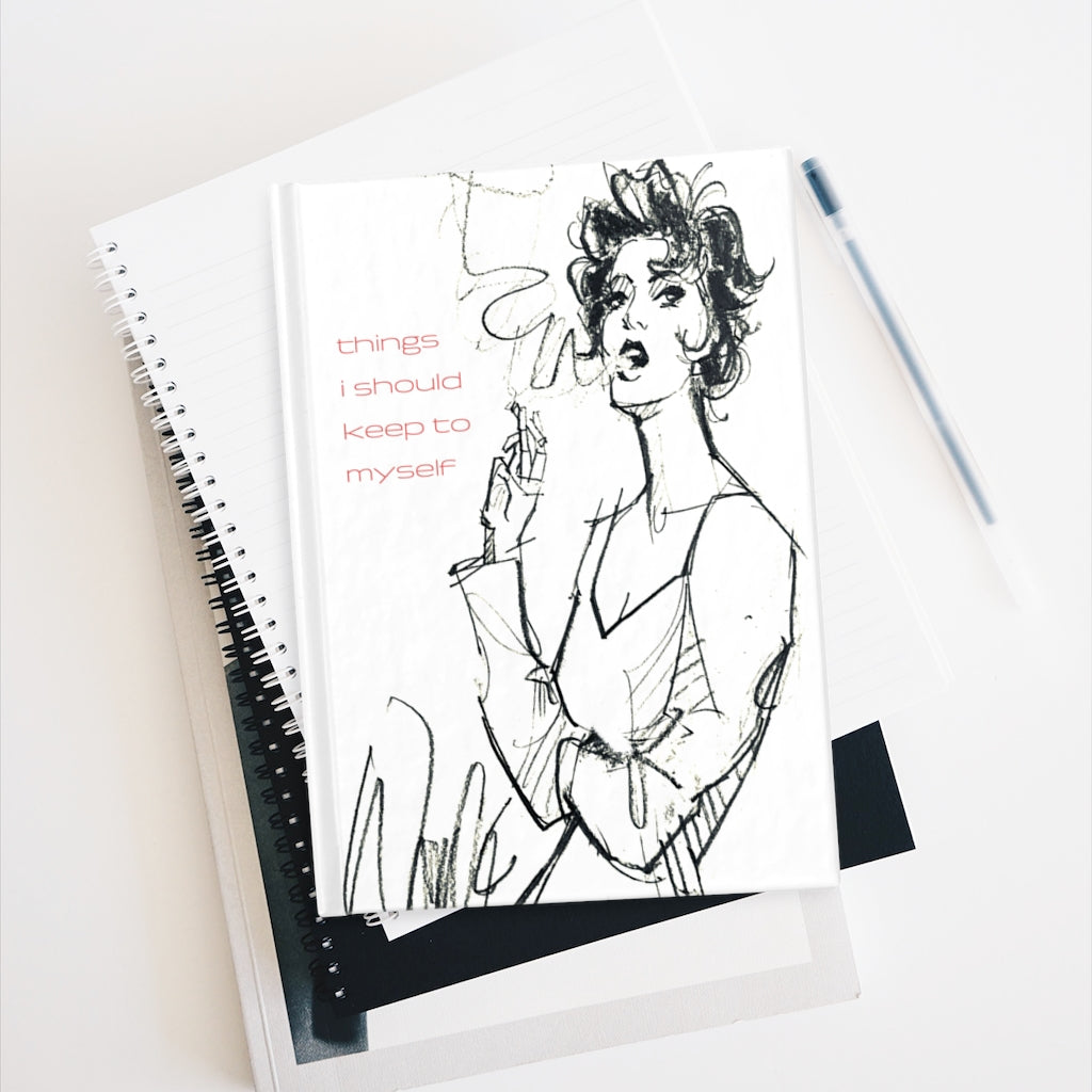 Things I should keep to myself (Journal - Ruled Line)