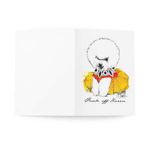Fuck Off Karen Greeting Cards (8 pcs)