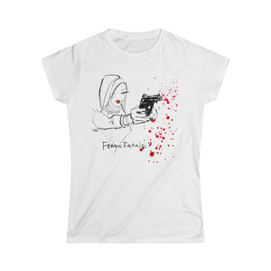 Femme Fatale Fitted Tee