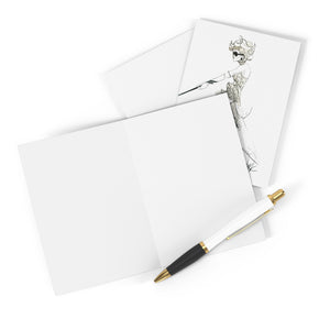 Do it in Stilettos or not at all Greeting Cards (8 pcs)