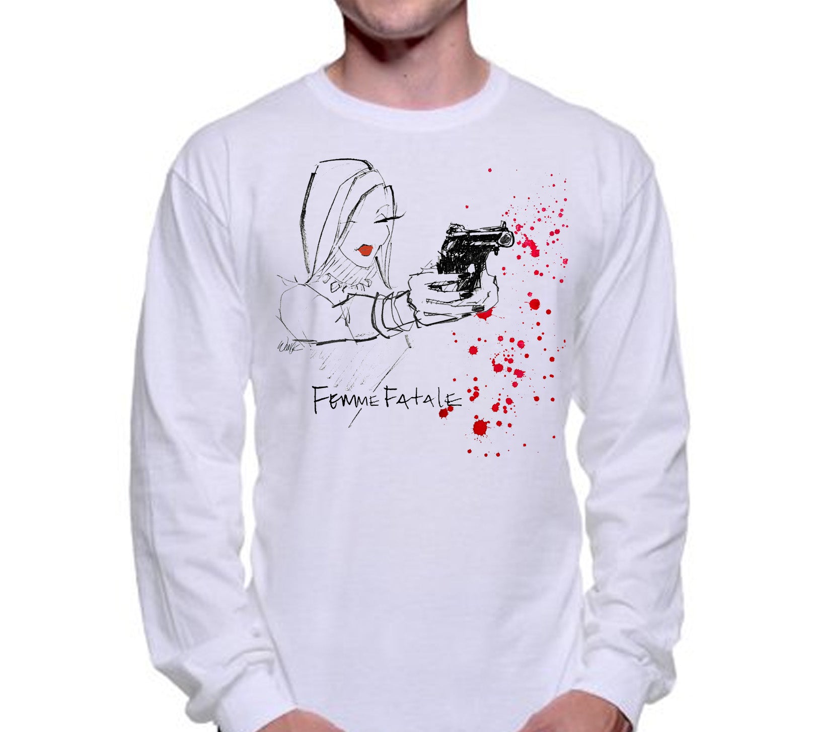 Femme Fatale long sleeve t-shirt