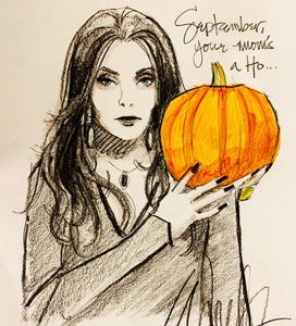 September is a prick tease Original Sketch