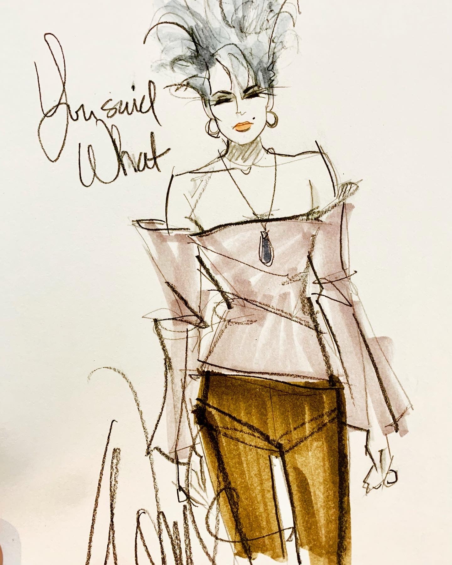 You said what Original Sketch