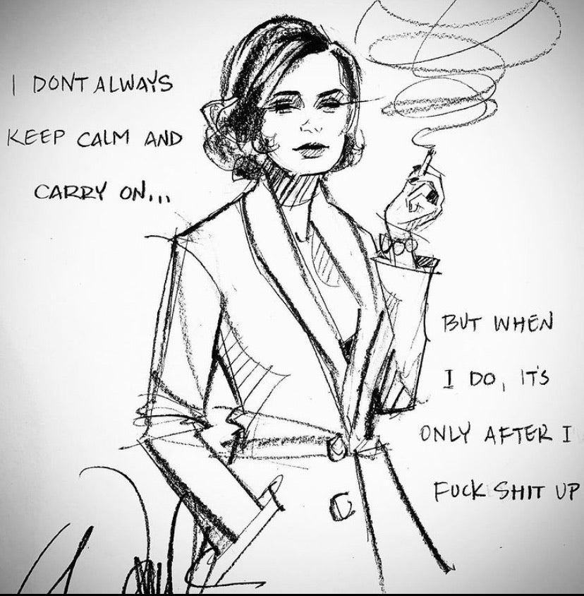 Fuck Shit up Original Sketch