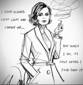 Fuck Shit up Original Sketch
