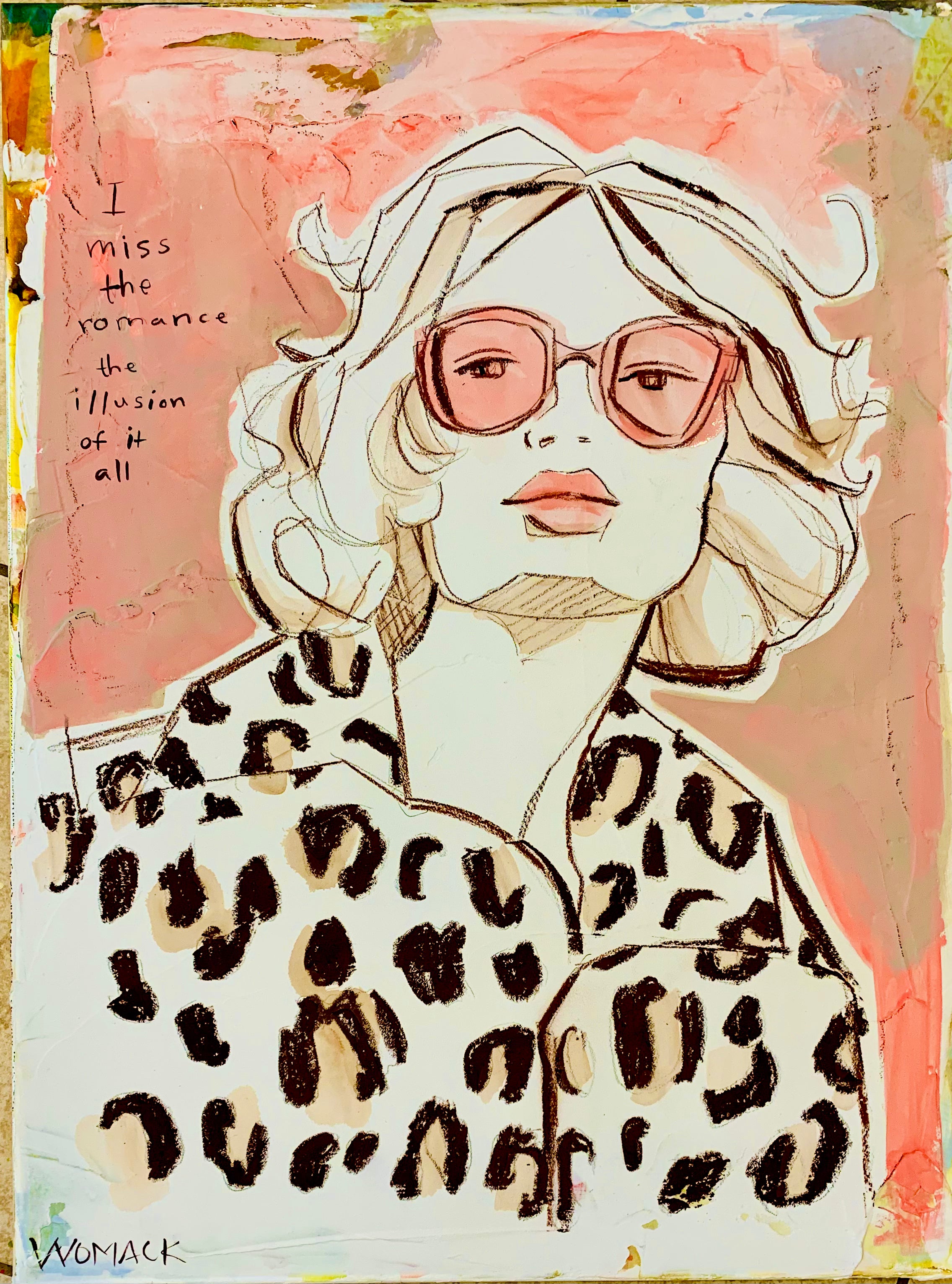 Rose Colored Glasses Print