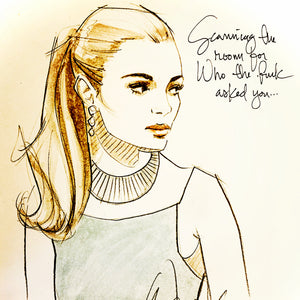 Who asked you Original Sketch