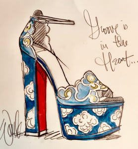 Groove is in The Heart Original Sketch-SOLD